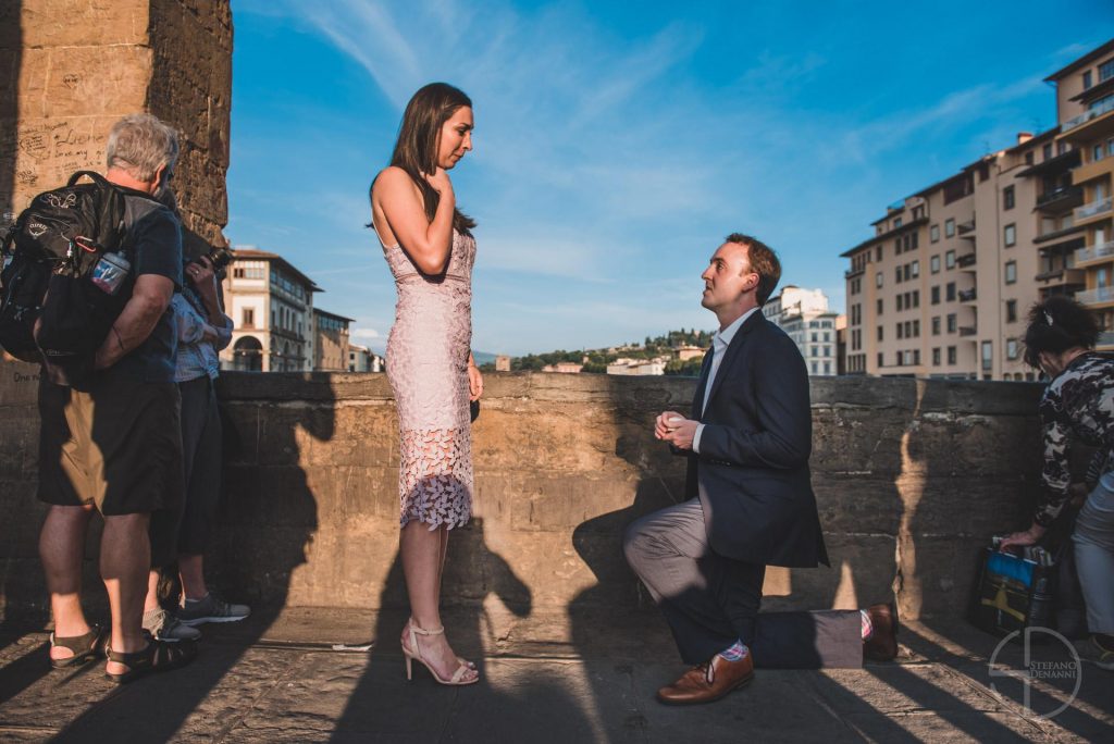 Photographer wedding proposal Florence